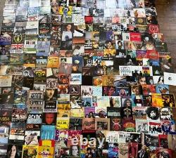 100's of Vintage Music CD Artwork Inserts Liners Booklets Great Collection Lot