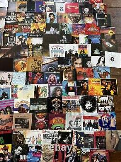 100's of Vintage Music CD Artwork Inserts Liners Booklets Great Collection Lot