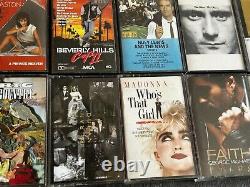 1980's Pop New Wave Cassette Tape 33pc Lot Collection Classic Albums GREAT DEAL