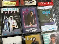 1980's Pop New Wave Cassette Tape 33pc Lot Collection Classic Albums GREAT DEAL