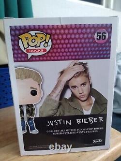 2017 JUSTIN BIEBER Funko Pop! (ROCKS) #56? AUTHENTIC RARE