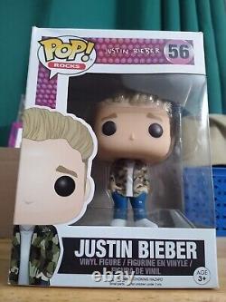 2017 JUSTIN BIEBER Funko Pop! (ROCKS) #56? AUTHENTIC RARE