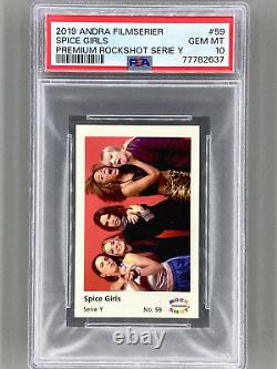 2019 Andra Filmserier #59 Spice Girls Premium ROCK SHOT Serie Y PSA 10 Pop 2 Mu