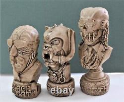 4 Bust Heavy Metal Rock Collection Motorhead Lemmy Snagglethoot Megadeth Sabbath