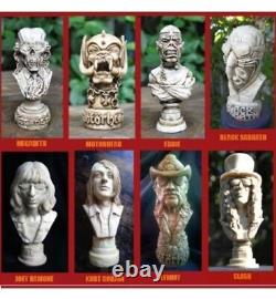 4 Bust Heavy Metal Rock Collection Motorhead Lemmy Snagglethoot Megadeth Sabbath