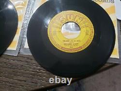 45 Rpm SUN Lot Record Collection, CARL PERKINS, JOHNNY CASH, JERRY, BUDDY Holly