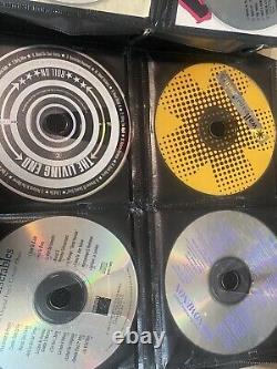 450 Music CD's In Binder WithO Cases, Rock, Soundtracks