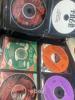 450 Music CD's In Binder WithO Cases, Rock, Soundtracks