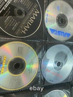 450 Music CD's In Binder WithO Cases, Rock, Soundtracks