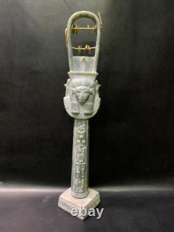 Amazing Egyptian Hathor Sistrum (Musical Instrument)