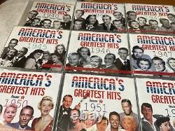 America's Greatest Hits Complete Collection 1940-1962, 23x Box Sets, 90 Discs