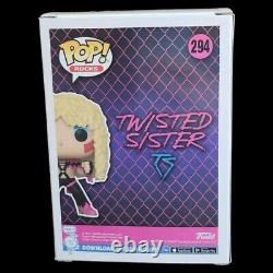 Autographed Rare Twisted Sister Dee Snider Funko Pop #294 w Inscription JSA COA