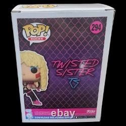 Autographed Rare Twisted Sister Dee Snider Funko Pop #294 w Inscription JSA COA