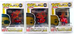 Autographed Signed Funko Pop! Boyz II Men Full Set of 3 PSA Authentic Collection