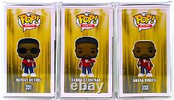 Autographed Signed Funko Pop! Boyz II Men Full Set of 3 PSA Authentic Collection