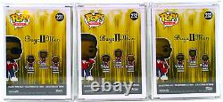 Autographed Signed Funko Pop! Boyz II Men Full Set of 3 PSA Authentic Collection