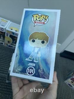 BTS Funko Pop Rocks 1st Edition #101-107 Vaulted K-Pop 2019 Complete Set READ