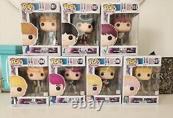 BTS Funko Pop! Rocks First Edition #101-107 Vaulted K-Pop 2019 NEW Complete Set