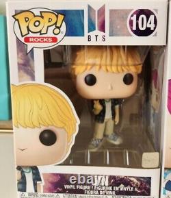 BTS Funko Pop! Rocks First Edition #101-107 Vaulted K-Pop 2019 NEW Complete Set