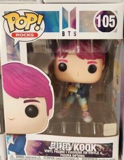 BTS Funko Pop! Rocks First Edition #101-107 Vaulted K-Pop 2019 NEW Complete Set