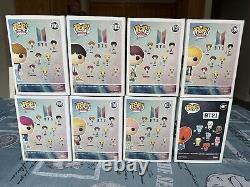 BTS Funko Pop! Rocks First Edition #101-107 Vaulted K-Pop 2019 NIB Complete BT21