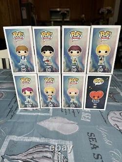 BTS Funko Pop! Rocks First Edition #101-107 Vaulted K-Pop 2019 NIB Complete BT21