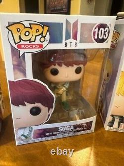 BTS Funko Pop! Rocks First Edition #101-107 Vaulted K-Pop 2019 NIB Complete BT21