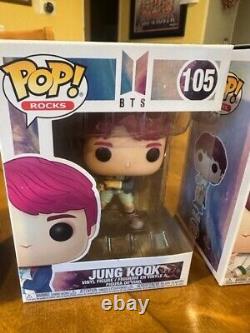 BTS Funko Pop! Rocks First Edition #101-107 Vaulted K-Pop 2019 NIB Complete BT21