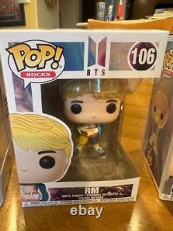 BTS Funko Pop! Rocks First Edition #101-107 Vaulted K-Pop 2019 NIB Complete BT21