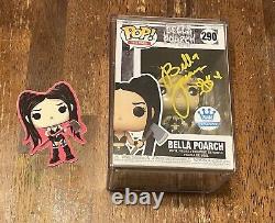 Bella Poarch Signed Funko Shop Exclusive LE 400 Funko Pop! WithBee Doodle+Protector