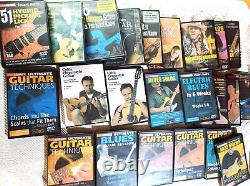 Blues Rock Celtic Guitar Technique Tutorials Collection of 23 DVD Video Programs