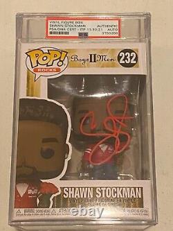 Boyz II Men Autographed Signed & Encapsulated Funko Pop Set Nathan, Shawn, Wanya