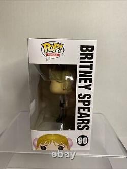 Britney Spears Funko POP Rocks Baby One More Time Target #90 With POP Protector