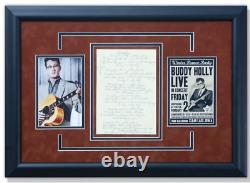 Buddy Holly's Signed Handwritten'Everyday' Lyrics + COA