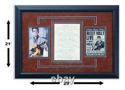 Buddy Holly's Signed Handwritten'Everyday' Lyrics + COA