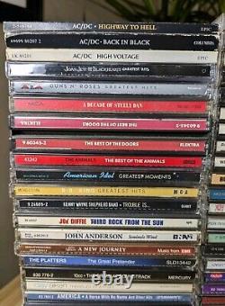 CD Lot of 164+ Classic Rock 60s 70s 80s 90s Best Of Greatest Hits/Albums GOOD