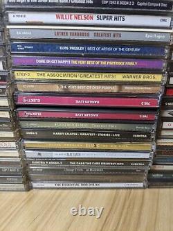 CD Lot of 164+ Classic Rock 60s 70s 80s 90s Best Of Greatest Hits/Albums GOOD