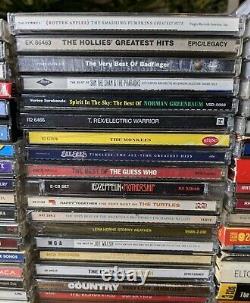 CD Lot of 164+ Classic Rock 60s 70s 80s 90s Best Of Greatest Hits/Albums GOOD