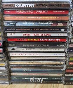 CD Lot of 164+ Classic Rock 60s 70s 80s 90s Best Of Greatest Hits/Albums GOOD