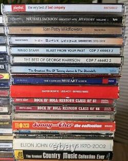 CD Lot of 164+ Classic Rock 60s 70s 80s 90s Best Of Greatest Hits/Albums GOOD