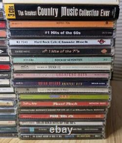 CD Lot of 164+ Classic Rock 60s 70s 80s 90s Best Of Greatest Hits/Albums GOOD