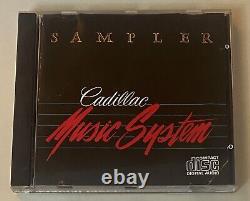 Cadillac Music System Sampler CD