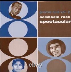 Cambodia Rocks Vinyl Vol 2 & 3 Sinn Sisamouth & Ros Sereysothea rare double LP's