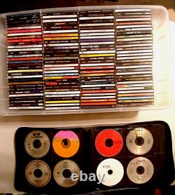 Cd Music Lot Of 145 Rock Metal Hip Hop Rap 1970's 80's 90's