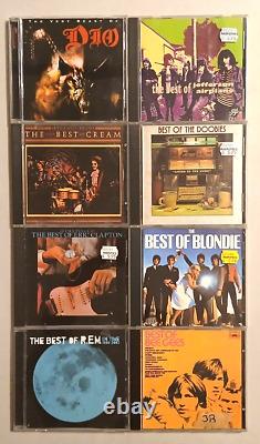 Cd Music Lot Of 145 Rock Metal Hip Hop Rap 1970's 80's 90's