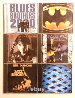 Cd Music Lot Of 145 Rock Metal Hip Hop Rap 1970's 80's 90's