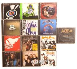 Cd Music Lot Of 145 Rock Metal Hip Hop Rap 1970's 80's 90's