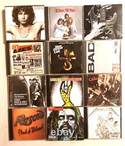 Cd Music Lot Of 145 Rock Metal Hip Hop Rap 1970's 80's 90's