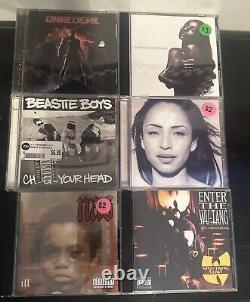 Cd collection lot of 90s CDs Hip Hop / Soul RnB Rap Rock