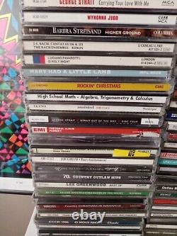 Collection Lot Of 160 Rock +country+ more Cds Estate Sale Find See Pics T3#48